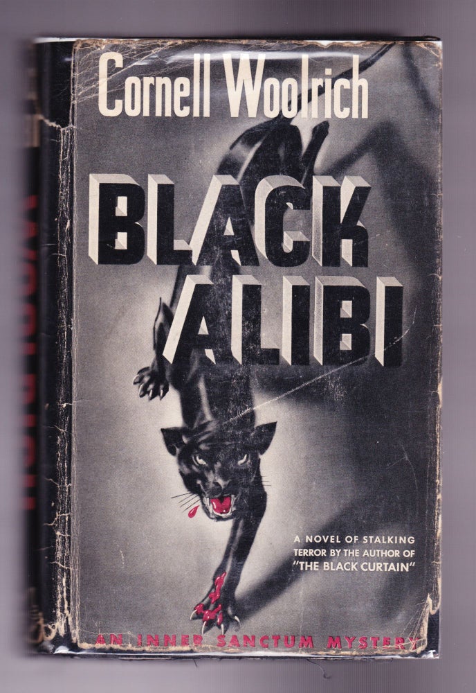 Item #1198 Black Alibi, An Inner Sanctum Mystery. Cornell Woolrich.