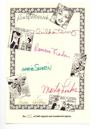 Item #1248 A Century of Women Cartoonists (Signed Limited). Trina Robbins