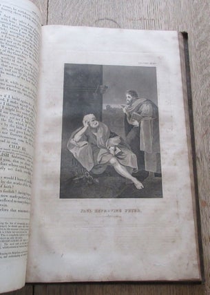 The Complete Family Bible, Containing the Sacred Text of the Old and New Testaments, with the Apocrypha at Large illustrated with Notes and Annotations Selected from the Writings of Poole, Henry, Brown, Clarke, Wesley and other Eminent Divines.