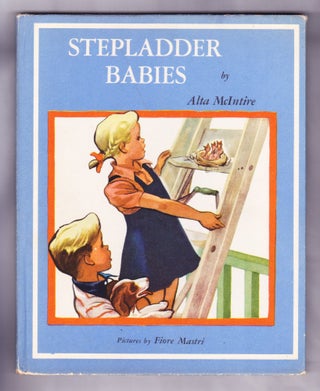 Item #1297 Stepladder Babies. Alta McIntire