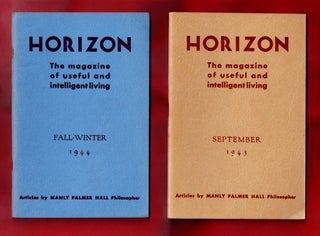 Horizon (4 issues) Journal of the Philosophical Research Society
