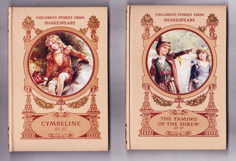 Item #141 Children's Stories from Shakespeare, 6 volumes: Romeo & Juliet, A Midsummer Night's Dream, A Winter's Tale, The Merchant of Venice, Cymbeline, The Taming of the Shrew. E. Nesbit, Hugh Chesson.