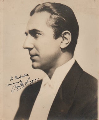 Item #1566 A Signed Photo of Bela Lugosi as Dracula