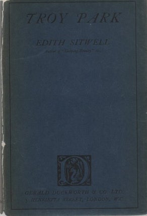 Item #1573 Troy Park. Edith Sitwell