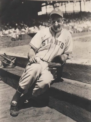 Item #1744 Print of Ernie Lombardi Signed