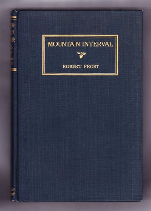 Item #1775 Mountain Interval. Robert Frost