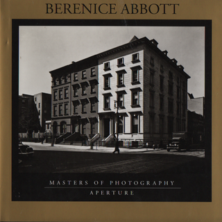 Item #1877 Masters of Photography. Bernice Abbott