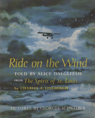 Item #2017 Ride on the Wind. Lindbergh, Alice Dalgliesh