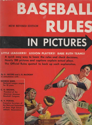 Item #2088 baseball rules in pictures