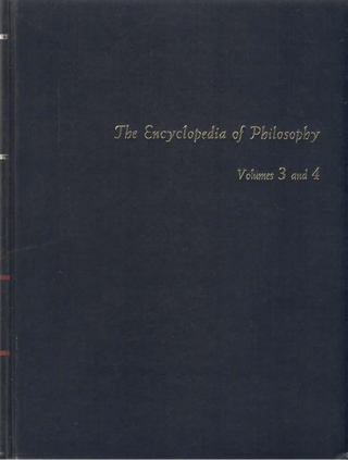 Item #2110 Encyclopedia of Philosophy Eight Volumes in Four