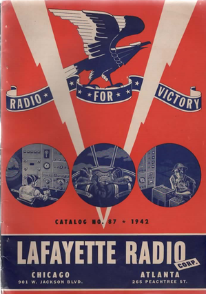Item #2164 Lafayette Radio Catalog Radio for Victory 1942, No.87