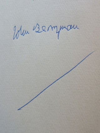 His Toy, His Dream, His Rest (signed)