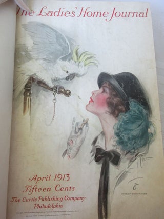Item #2213 Ladies Home Journal April thru December 1913. Edward W. Bok