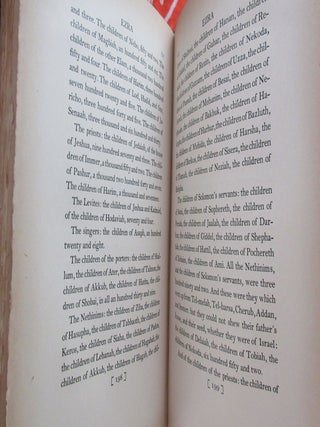 The Holy Bible Containing the Old and New Testaments and the Apocrypha, 14 volumes