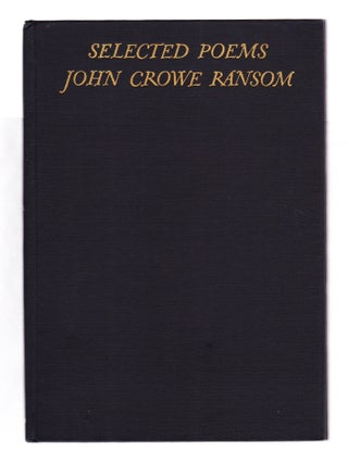 Selected Poems (Signed)
