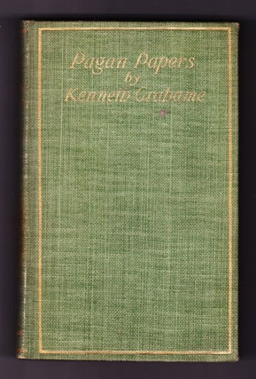 Item #239 Pagan Papers. Kenneth Grahame
