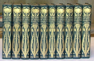 Item #241 The Works of Edgar Allan Poe in Ten Volumes, Complete. Edgar Allan Poe