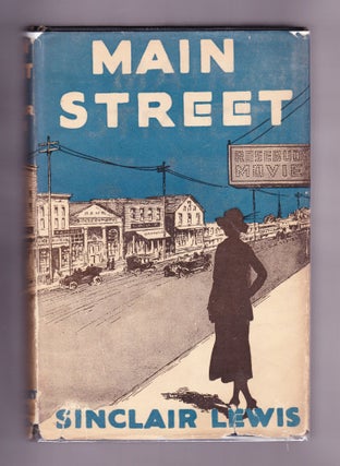 Item #2587 Main Street. Sinclair Lewis