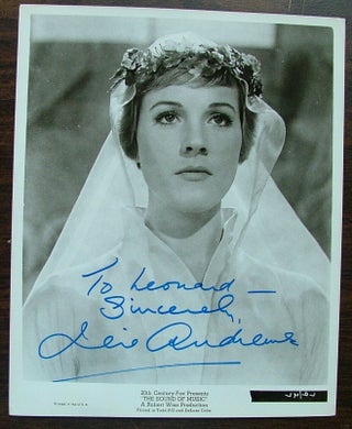 Item #265 Julie Andrews as Maria in The Sound of Music