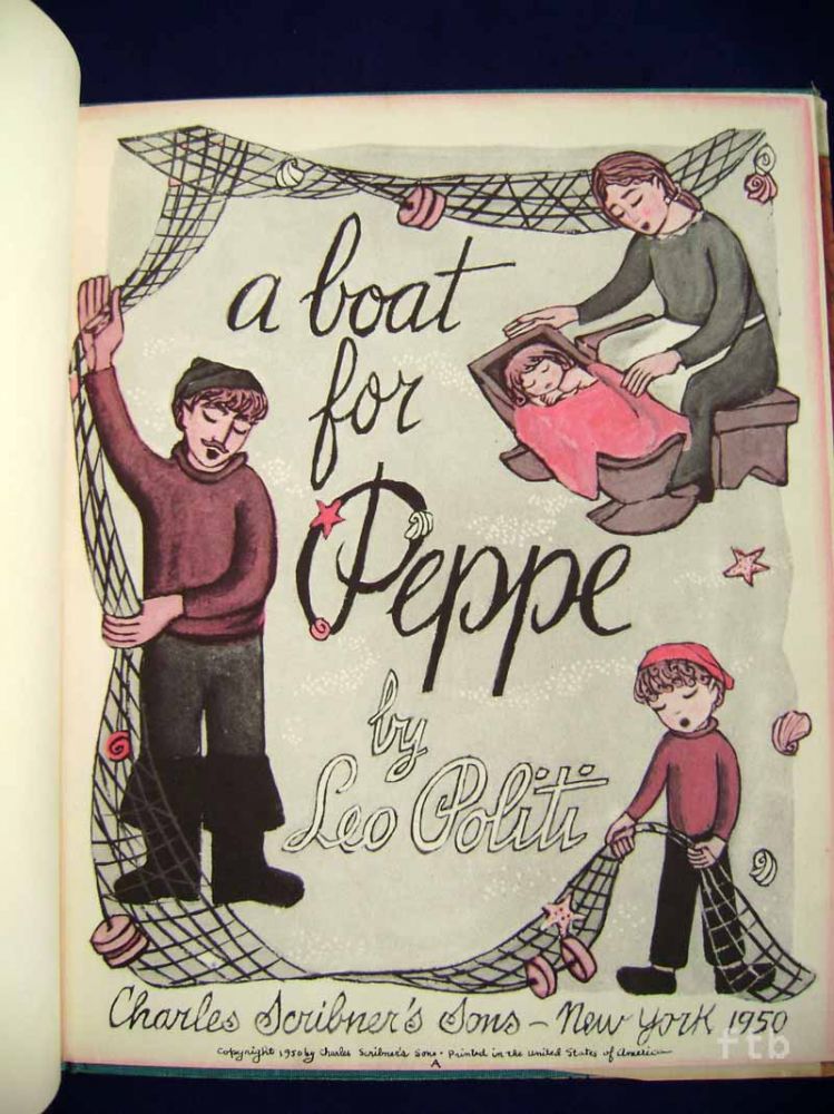 Item #27 A Boat for Peppe. Leo Politi.