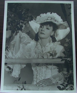 Item #308 Greta Garbo, vintage original 13 x 10 black and white silver gelatin photo by Clarence...
