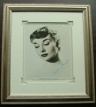 Item #31 Audrey Hepburn - 8 x 10 signed photo