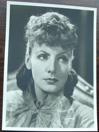 Item #363 Greta Garbo as Anna Karenina, vintage original black and white silver...
