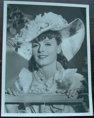 Item #365 Greta Garbo vintage original 13 x 10 black and white silver gelatin photo by Clarence...