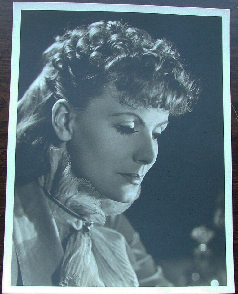 Item #368 Greta Garbo vintage original 13 x 10 black and white silver gelatin photo by Clarence Sinclair Bull