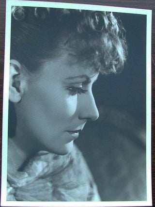 Item #371 Greta Garbo vintage original 13 x 10 black and white silver gelatin photo...