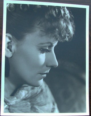 Item #371 Greta Garbo vintage original 13 x 10 black and white silver gelatin photo by Clarence...