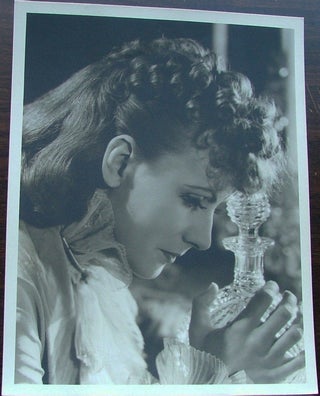 Item #372 Greta Garbo vintage original 13 x 10 black and white silver gelatin photo by Clarence...