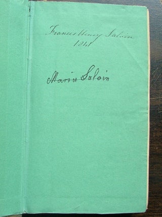 The Naturalist's Library. Mamalia. Vol. VI on the Ordinary Cetacea or Whales.