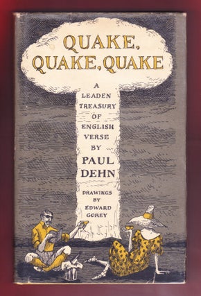 Item #417 Quake, Quake, Quake - A Leaden Treasury of English Verse. Paul Dehn