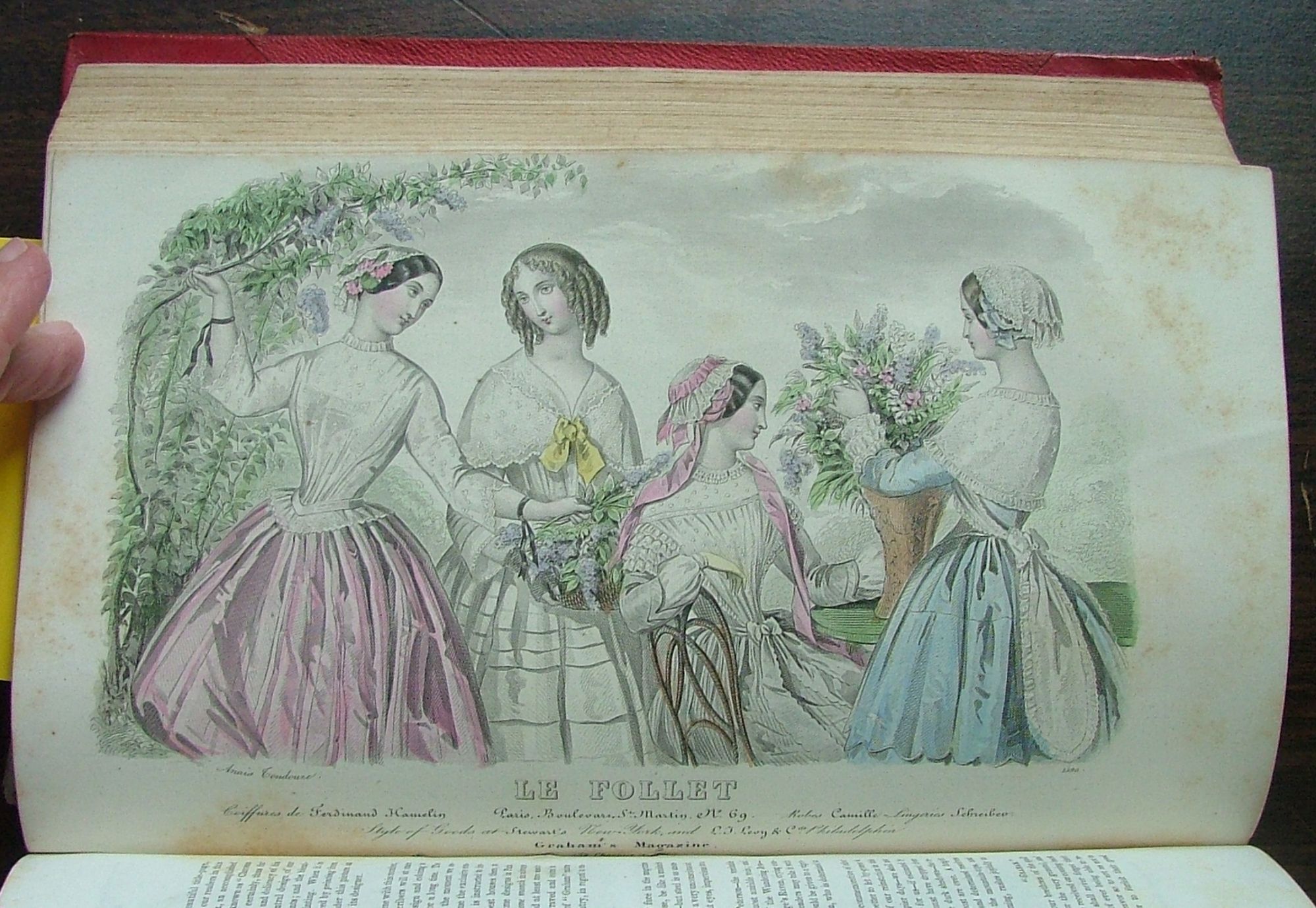 Graham Magazine Graham's Magazine of Literature and Art 1850