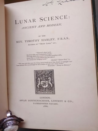 Lunar Science: Ancient and Modern