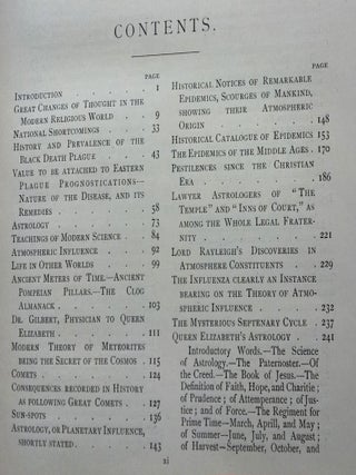 The Predicted Plague, Value of the Prediction, Queen Elizabeth and her Astrologer at Richmond