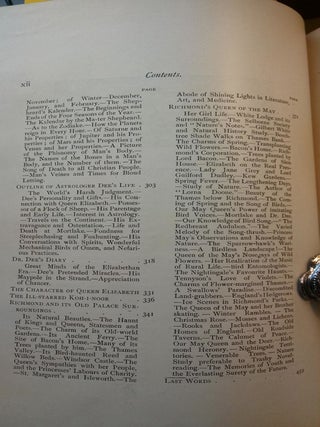 The Predicted Plague, Value of the Prediction, Queen Elizabeth and her Astrologer at Richmond