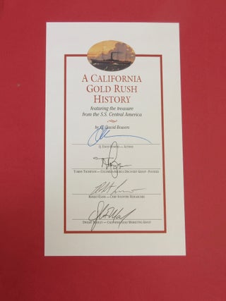 A California Gold Rush History (signed)