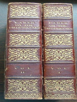 Item #482 A Dissertation on the Prophecies. Rev. George Faber