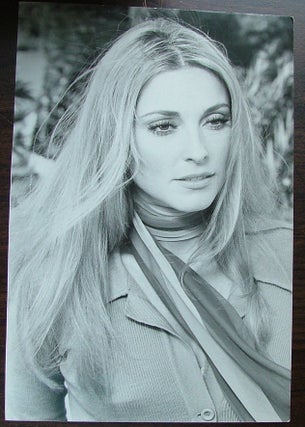 Item #536 11-3/4" x 8"glossy double weight black and white photo of Sharon Tate from the movie...