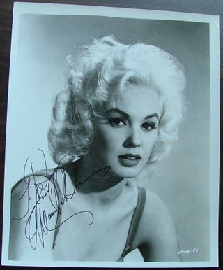 Item #545 Glossy black and white 8" x 10" photo of Mamie Van Doren Inscribed and signed "To Dana,...