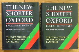 Item #569 Shorter Oxford Dictionary