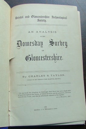 Domesday Survey of Gloucestershire