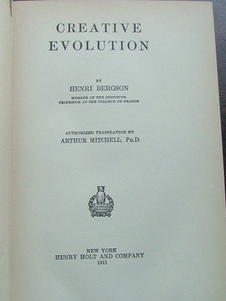 Creative Evolution