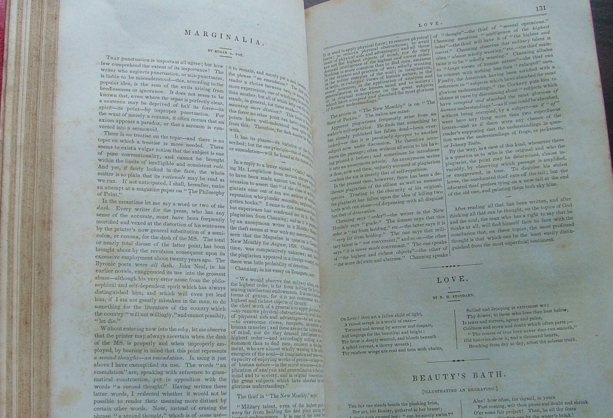 Graham Magazine Graham's Magazine | Edgar A. Poe | First Edition