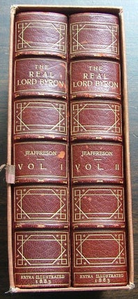 Item #593 The Real Lord Byron, 2 volumes. John Cordy Jeaffreson