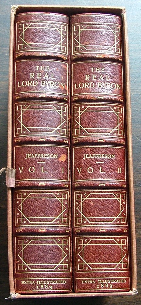 Item #593 The Real Lord Byron, 2 volumes. John Cordy Jeaffreson.