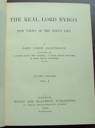 The Real Lord Byron, 2 volumes