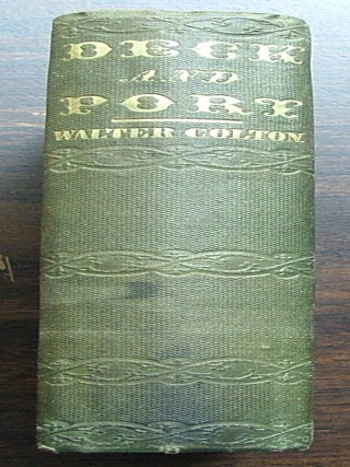 Item #594 Deck and Port, Incidents of a Cruise in the United States Frigate Congress...